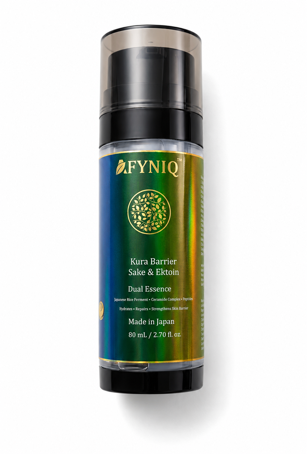 Japanese Rice Ceramide Barrier Repair Serum Ectoin Dual Essence 80ml Afyniq