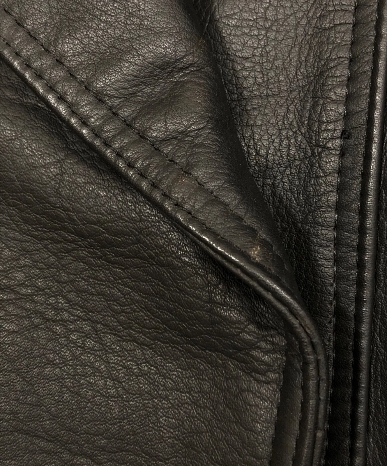 casual leather Leather Jacket Made in Japan Men's Size M Black image 6