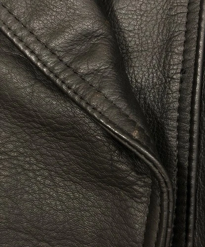 casual leather Leather Jacket Made in Japan Men's Size M Black image 6