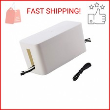 Resulzon Cable Management Cord Cover Wire Hider Box Concealer Organizer Protecto