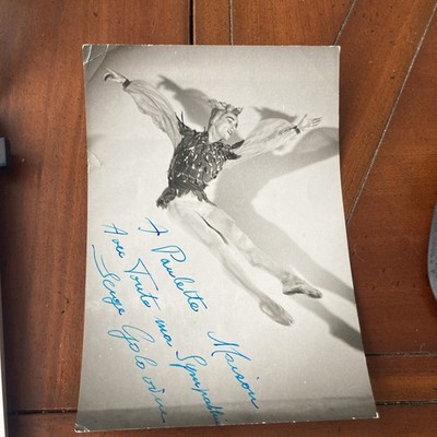 BALLETT OPER FOTO SERGE LIDO WIDMUNG SERGE GOLOVINE 50er Jahre
