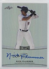 2015 Leaf Metal Draft Nick Plummer #BA-NP1 Auto 1u4