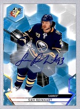 Sam Reinhart 2020-21 SPx Auto #23 *ML* Buffalo Sabres