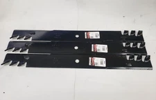 Qty/3 24-1/2" Rotary 9883 Mulching Mower Blades 72" Cut