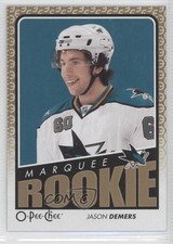 2009-10 O-Pee-Chee Marquee Rookies Jason Demers #766 0c2