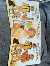 Authentic Shirley Temple, Paper, Doll And Dresses Multiple Books