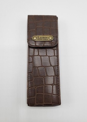 Lauren Ralph Lauren Women's Eyeglasses Reading Glasses Brown Case Brand New