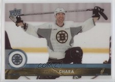 2017-18 Upper Deck Clear Cut Zdeno Chara #18 HOF e9u