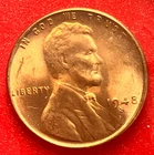 1948-S Lincoln Wheat Cent Penny GEM RED BU From an Original Bank Roll
