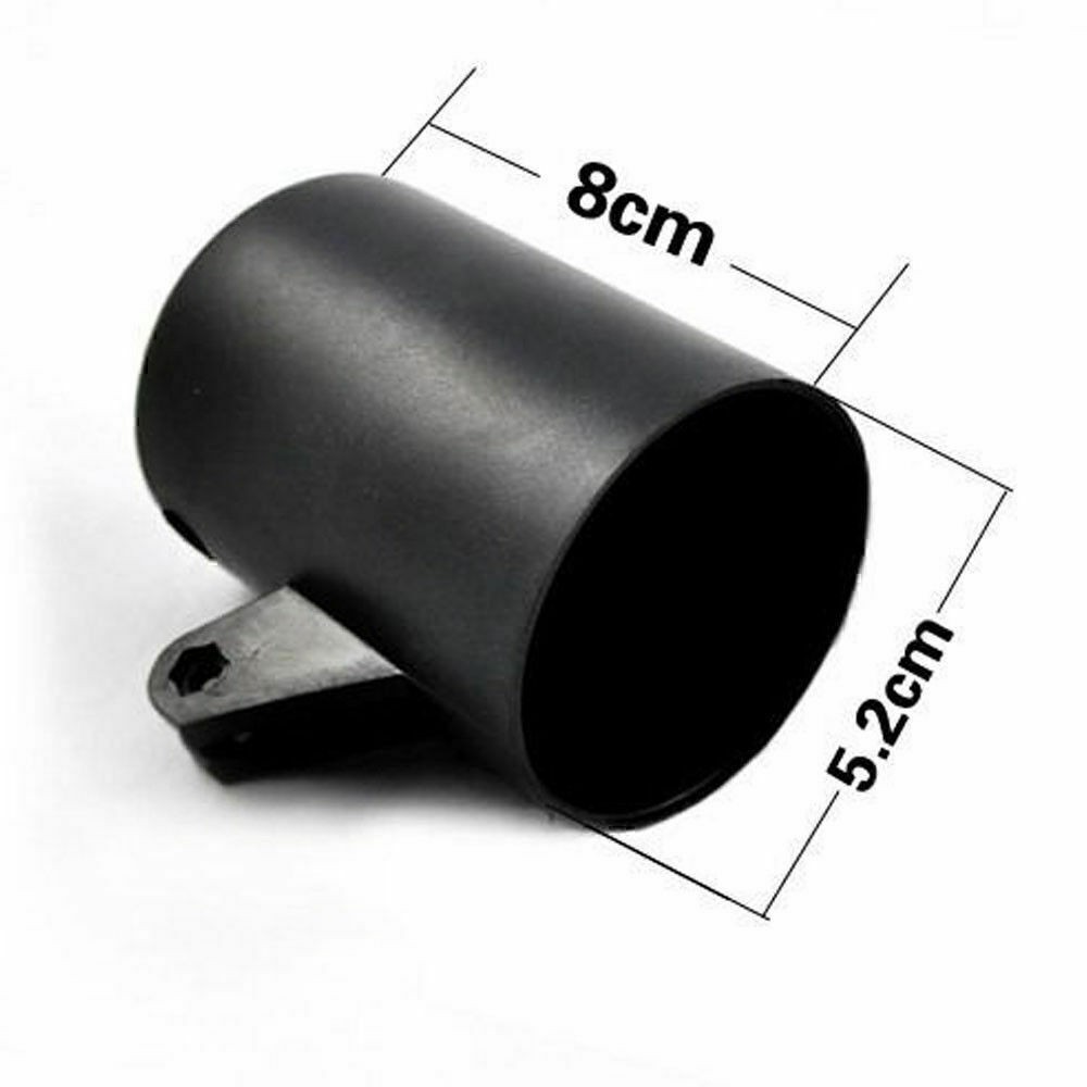 BLACK 2" 52mm SINGLE GAUGE Holder SWIVEL MOUNT METER POD