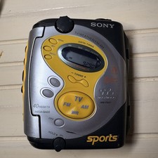 Sony Walkman WM-FS421 AM/FM Cassette Player FULLY WORKING Vintage Good Cond.