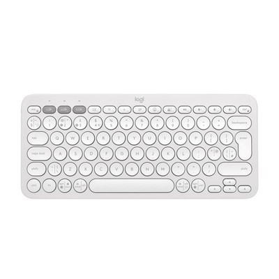 Logitech Pebble Keys 2 K380s, Multi-Device Bluetooth Kabellose Tastatur mit C...