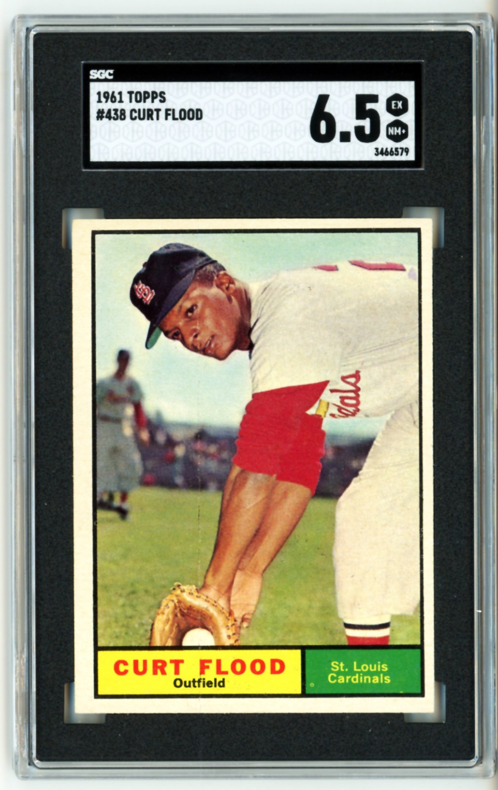 1961 Topps - Curt Flood #438