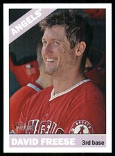 2015 Topps Heritage #18 David Freese Los Angeles Angels 57981