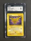 Pokemon Cards CGC 9 MINT Zapdos Base Set Fossil 1999 Ultra Rare 30/62