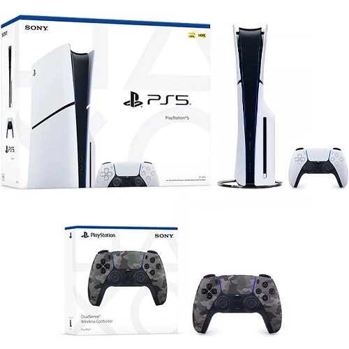 SONY PlayStation 5 Slim Console 1TB + PlayStation 5 DualSense Wireless Controller Gra