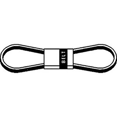 Disc Mower Drive Belt 4 Band 527975 for Challenger HTD9 HTD9B Hesston 1007 1008