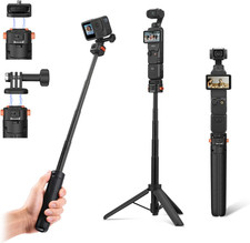20" Osmo Pocket 3 Tripod for Action Camera, Xtra Muse Mini Table Desk Extendable