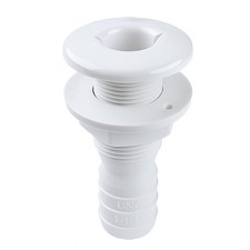 SEAFLO Thru Hull Fittings 1-1/2" 1-1/2", White