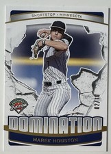 2025 Panini Prospect Edition Marek Houston Domination Gold #2/10