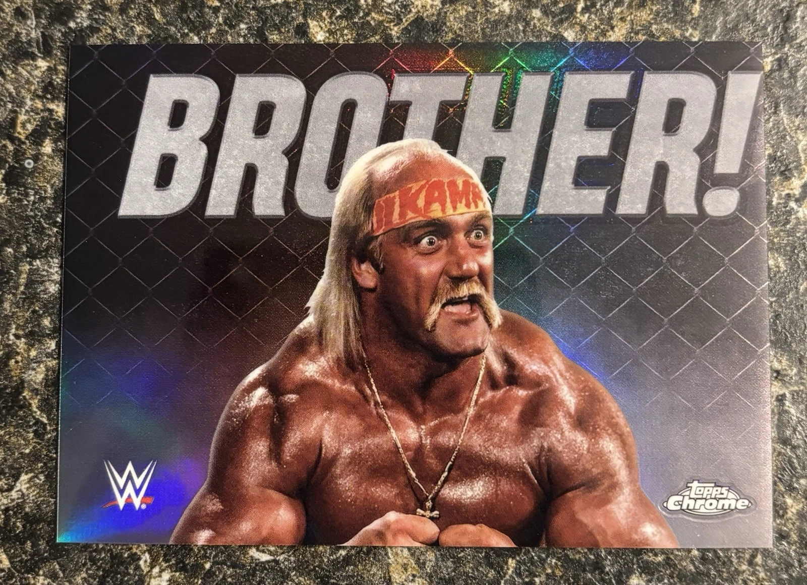 2025 Topps Chrome WWE HULK HOGAN #P-HH Persona BROTHER! Case Hit