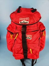 Vintage 90's Marlboro: Adventure Team Large Rucksack Hiking Backpack Camping 30"