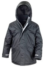 Result Core Junior Winterparka wasserdicht winddicht Fleece gef&uuml;ttert Jacke