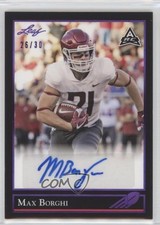 2021 Leaf Memories 1992 Base Purple Spectrum 26/30 Max Borghi #BG-MB1 Auto 0q1p