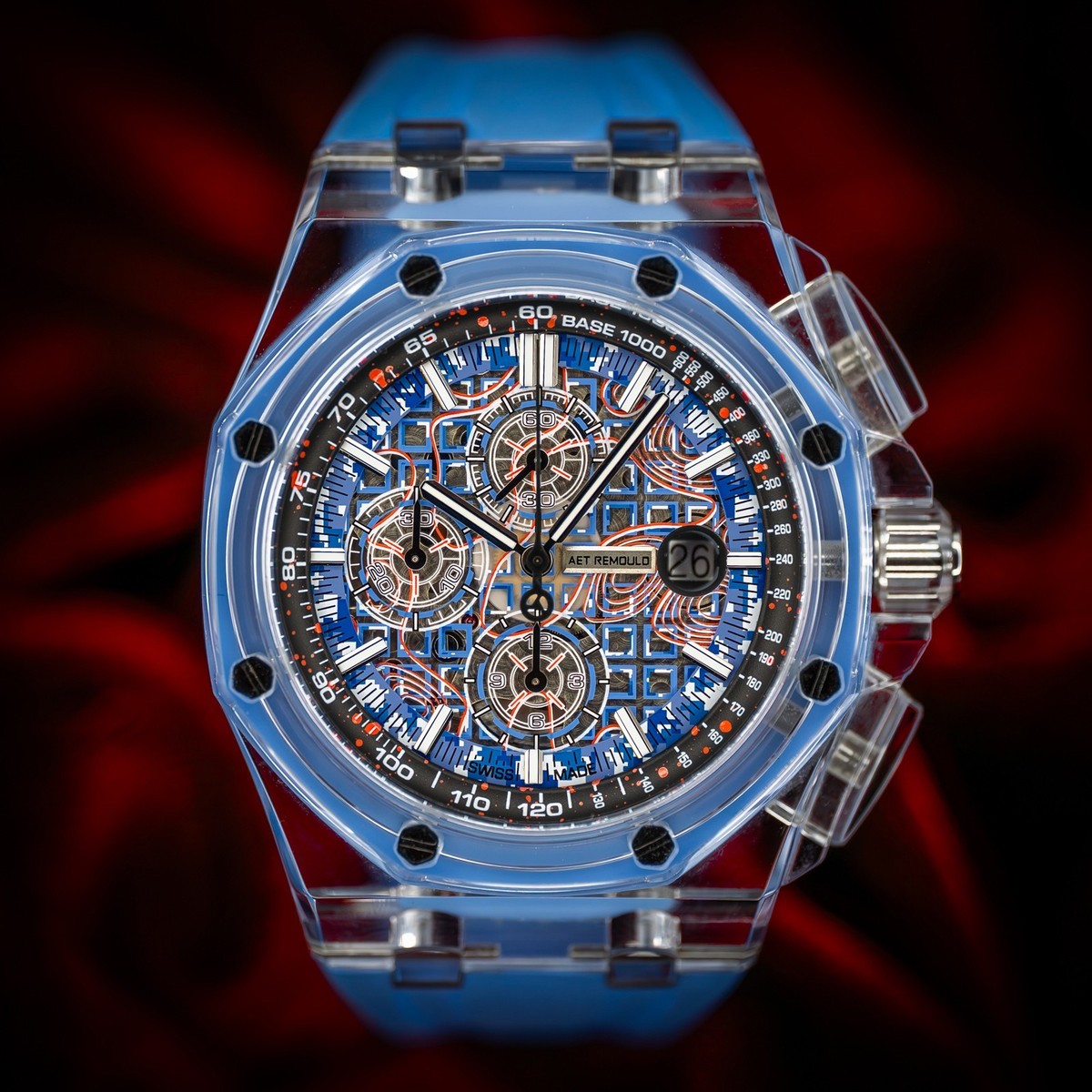 Audemars Piguet Royal Oak Offshore Sapphire AET Remould Azure Blue