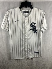 Nike Youth MLB 10 Yoan Moncada Chicago White Sox Baseball Jersey White L 14/16