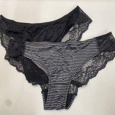 Maidenform Set 2 Pair Women's Comfort Devotion Lace Tanga Size M   No Tags