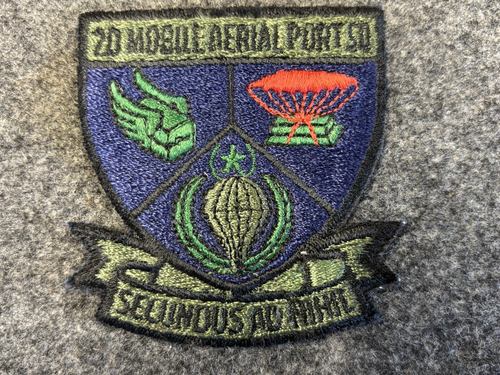 US Air Force 2nd Mobile Aerial Port SQ Squadron Patches - Picture 5 of 8