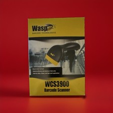 Wasp WCS3905 CCD Barcode Scanner USB Cable NEW Factory Sealed WCS3900