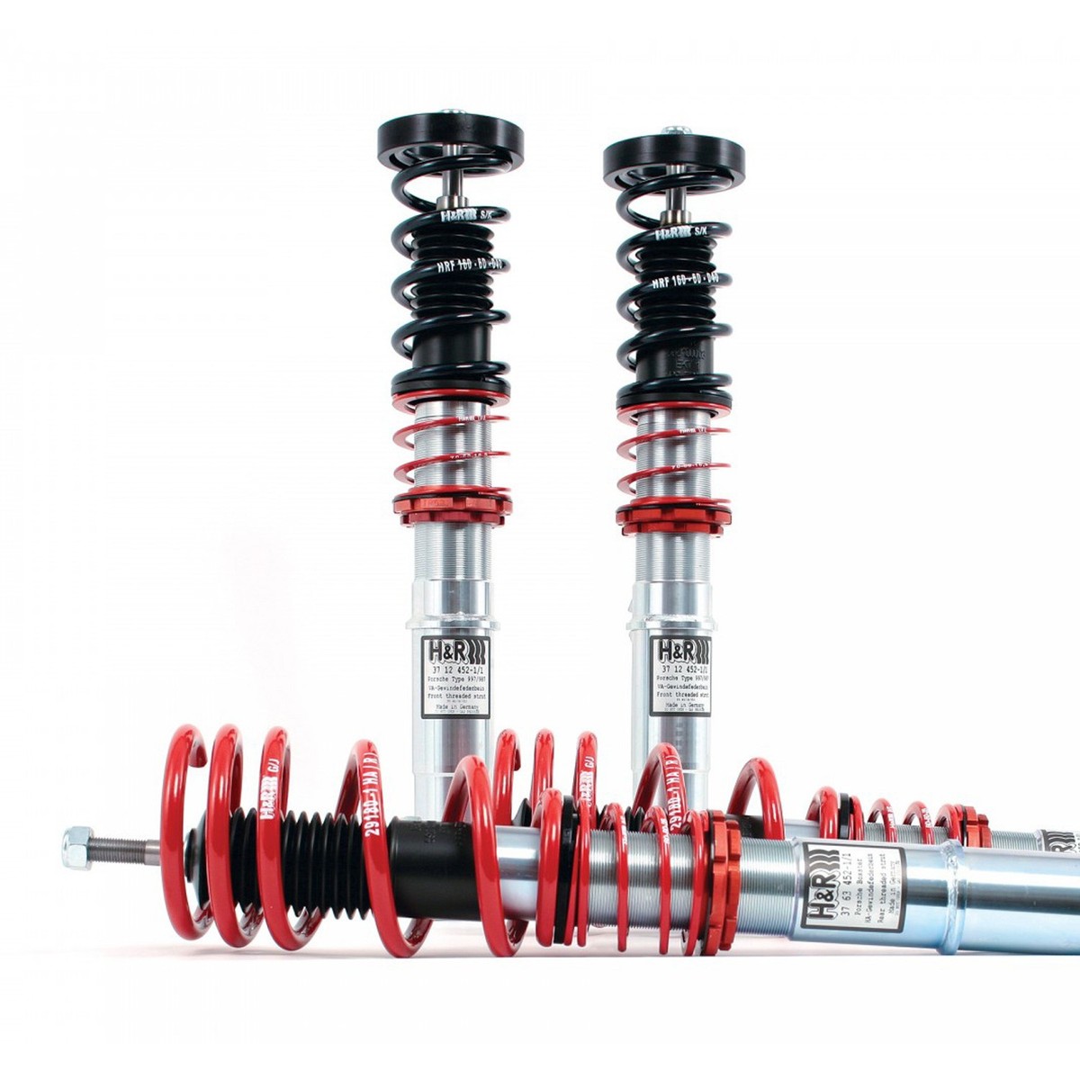 H&R Coilover Suspension Monotube 29043-2 for Mazda 2 (DE DH