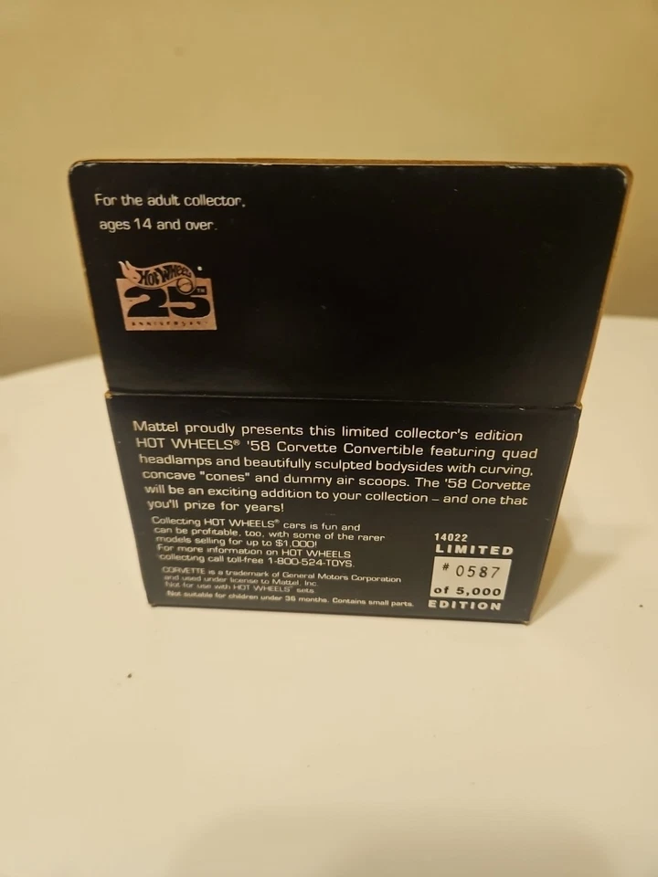 风火轮 25 周年经典 1958 年科尔维特可调式 — 第 4/4 张图片