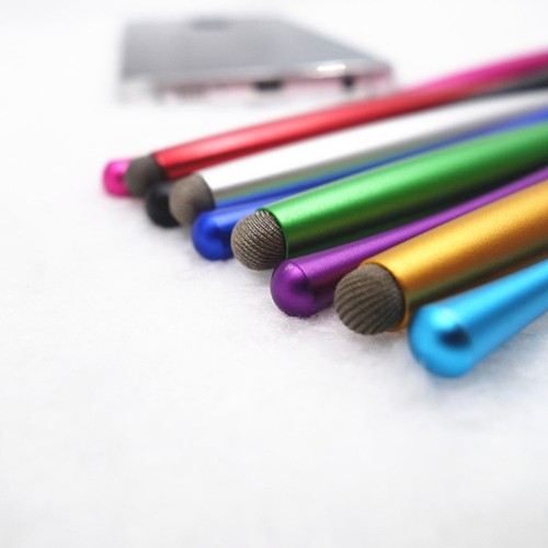 4 pcs Long Touch Screen Pen Slim Waist Metal Stylus Pen for Tablets Cell Phones - 第 2/12 張圖片
