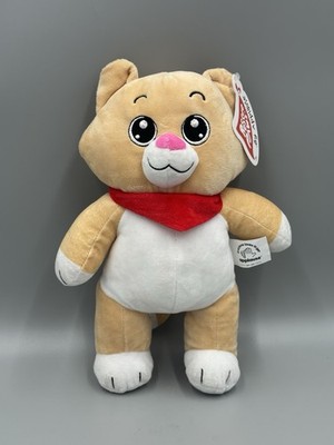 Applause Rescue Paws Plush Tan White Kitty Cat Stuffed Animal 12 