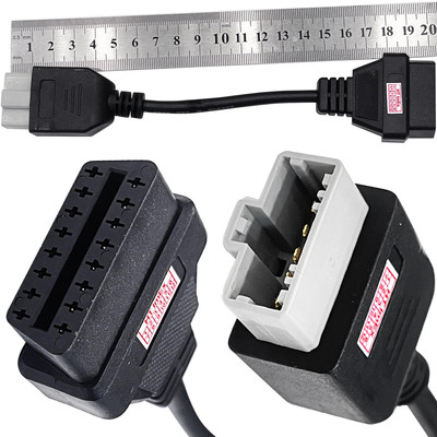 Diagnostic device adapter OBD1 Honda 5Pin to OBD2 for Honda Accord Civic CRX