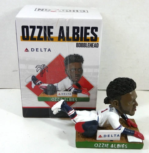 OZZIE ALBIES Bobble Head Atlanta Braves SGA Open Box