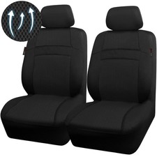 CAR PASS 3D Air Mesh Car Seat Covers Two Front Seats Only, Universal Seat Cov...