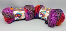  2 Pack Lion Brand Yarn 545-212 Landscapes Yarn, Volcano