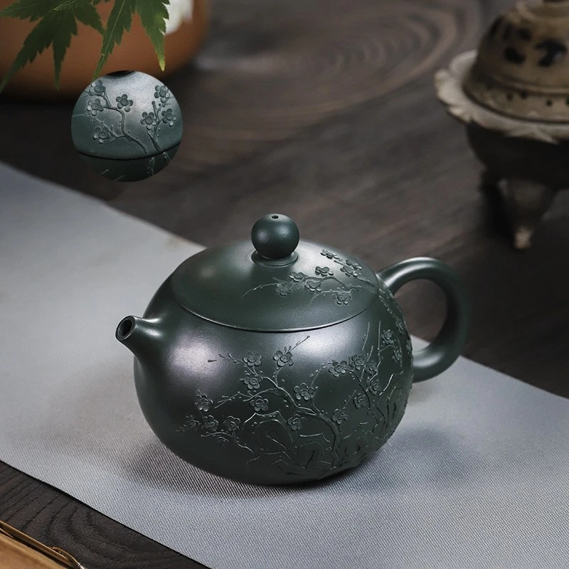 Tetera hecha a mano Yixing Zisha grande estilo Xi Shi elegante diseño clásico China Foto 4 de 4