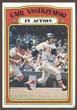 1972 Topps Baseball Carl Yastrzemski #38 Boston Red Sox