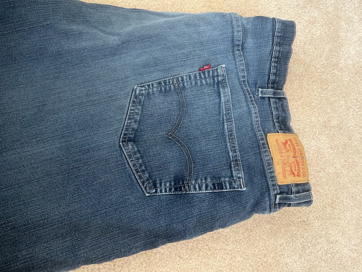 Levis 559 Relaxed Straight Fit Men's Jeans 52x29 Big Tall Hard