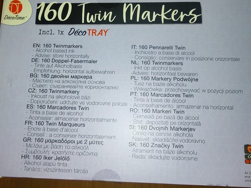 Decotime 160 XL PACK Twin Markers Paint ART Deco Tray ANY SURFACE - Rapid Ship✅ - Picture 4 of 5