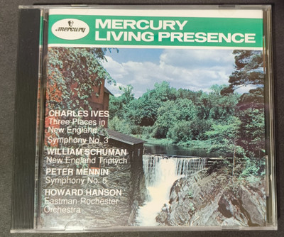 CD MERCURY LIVING PRESENCE - IVES SCHUMAN MENNIN - HOWARD HANSON