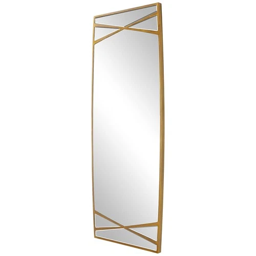 Uttermost 09806 Gentry 30" W x 78" H Rectangular Framed Bathroom - Gold - Picture 4 of 6