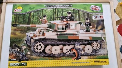 COBI 2487 Pz.Kpfw. VI TIGER I Ausf. E (bunt)