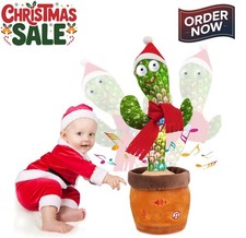 Christmas gift Dancing Cactus Toy, Talking Cactus Baby Toys for Baby Birthday