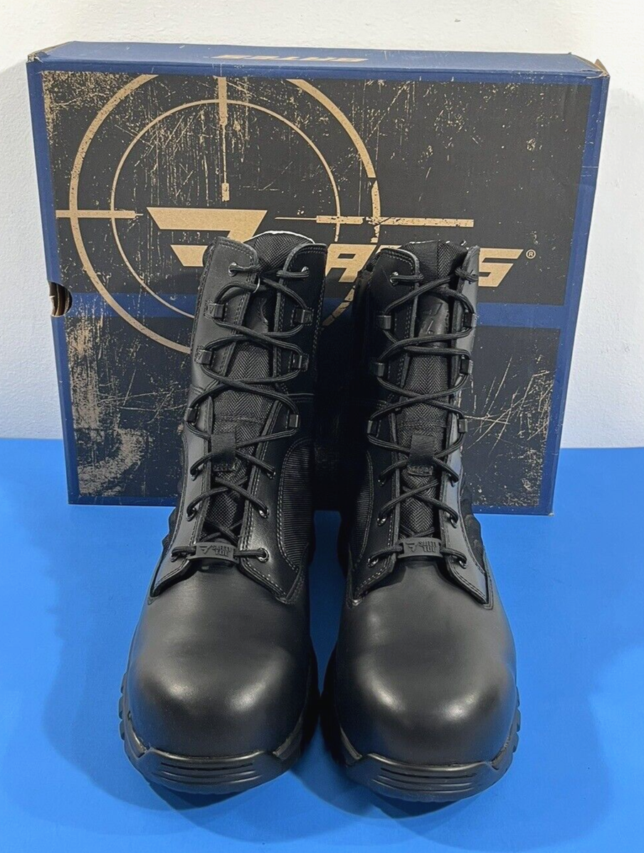 14 EW NIB BATES GX X2 MENS TALL SIDE ZIP DRYGUARD+CARBON NANO TOE